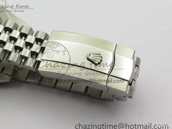 1219 DateJust 41mm 126334 SS BP Maker 1:1 Best Edition New Version Gray Roman Dial on Jubilee Bracelet Reliable 3035